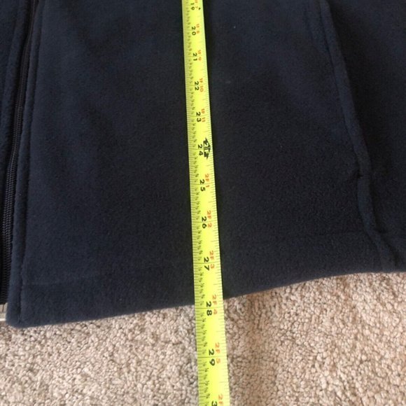 Woolrich‎ Fleece Vest Navy Blue Men’s XL - Picture 10 of 12